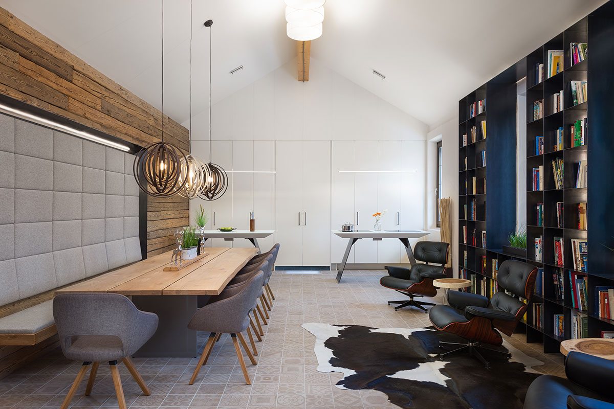 Küche - Design Ferienhaus Berg Chalet Millstätter See