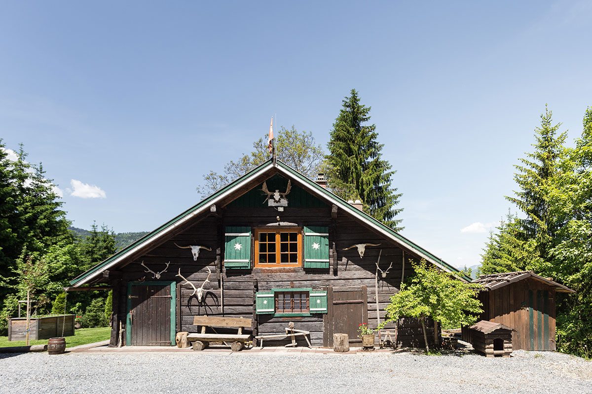 Außenbereich - Design Ferienhaus Almhütte XL Ski Amadé, St. Veit im Pongau