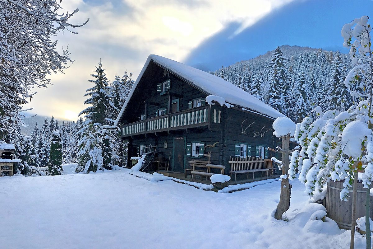 Außenbereich - Design Ferienhaus Almhütte XL Ski Amadé, St. Veit im Pongau