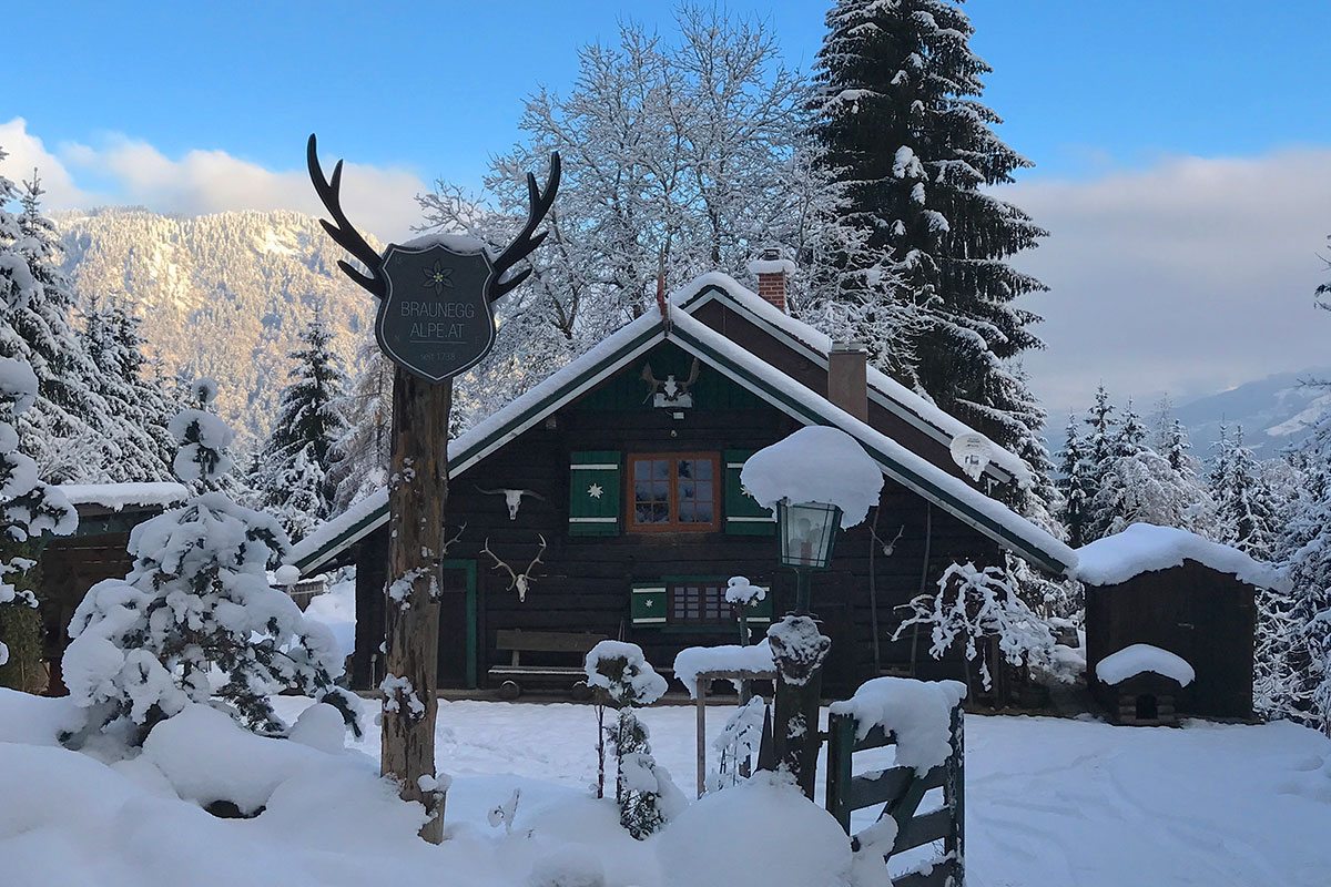 Außenbereich - Design Ferienhaus Almhütte XL Ski Amadé, St. Veit im Pongau