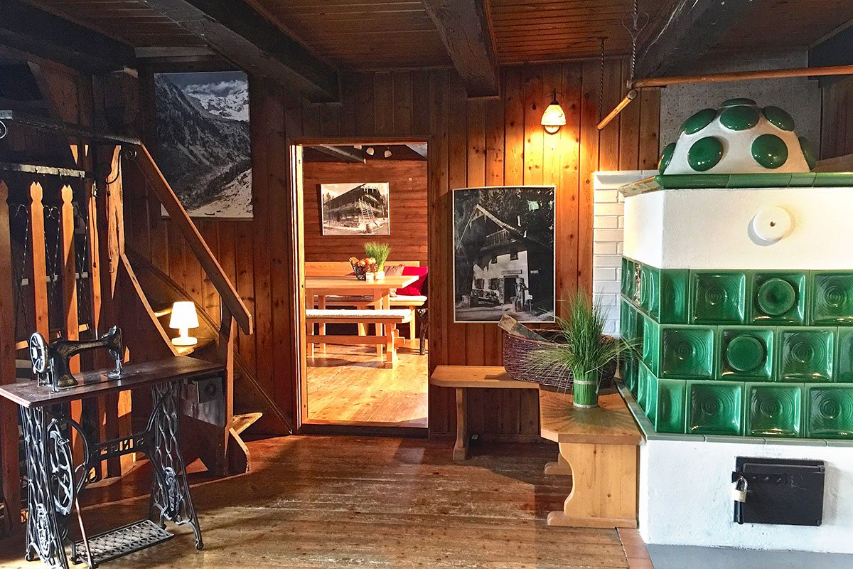 Kachelofen - Design Ferienhaus Almhütte XL Ski Amadé, St. Veit im Pongau