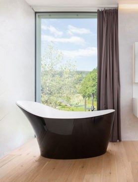 Badezimmer - Design Ferienhaus Bauhausvilla Kärnten, Spittal/Millstätter See