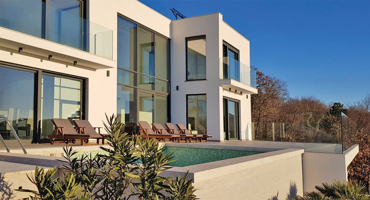 Design Ferienhaus Mountain Villa Kvarnerbucht in Kroatien