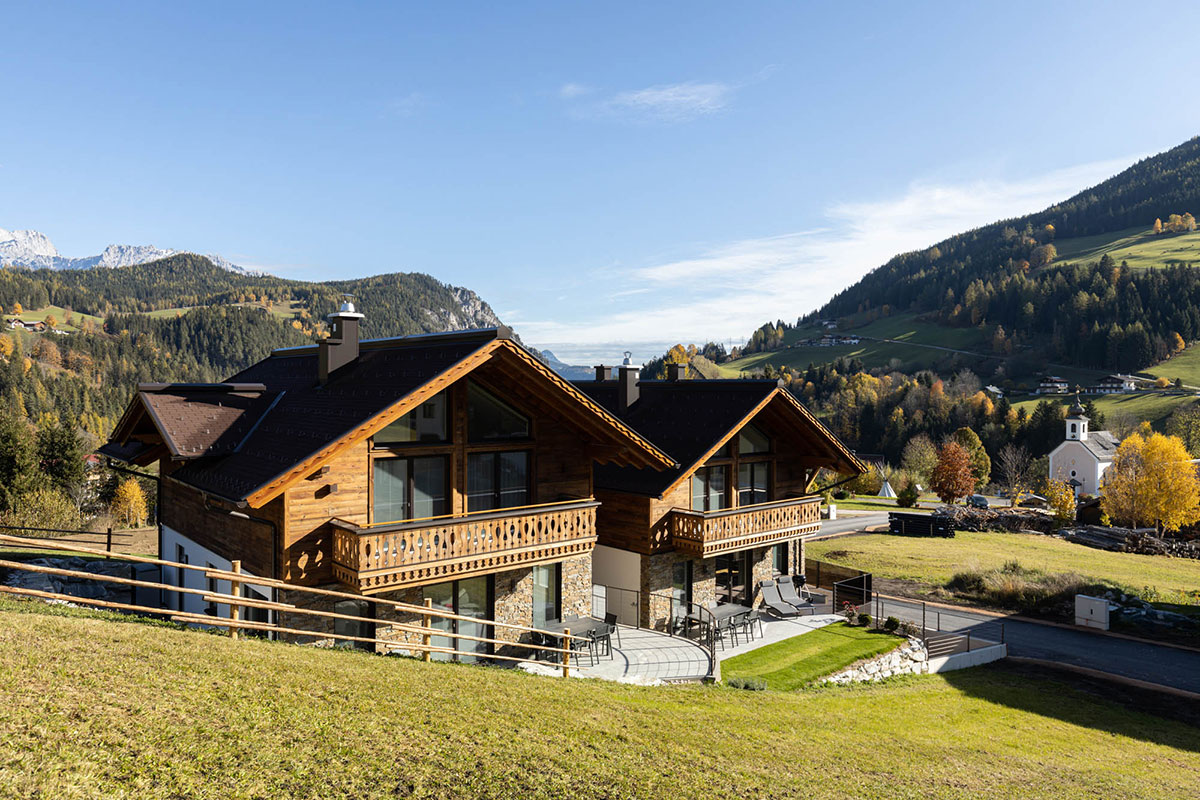 Design Ferienlodge in Forstau