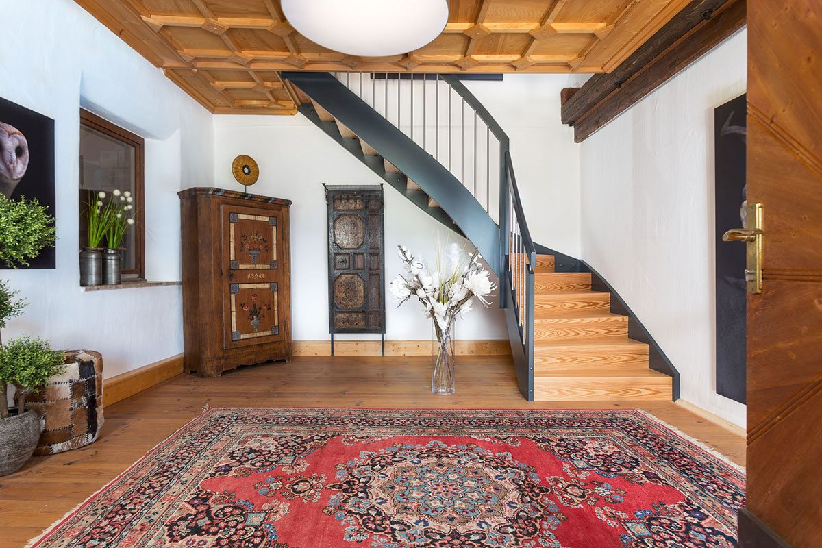 Eingang - Design Ferienhaus Berg Chalet Millstätter See
