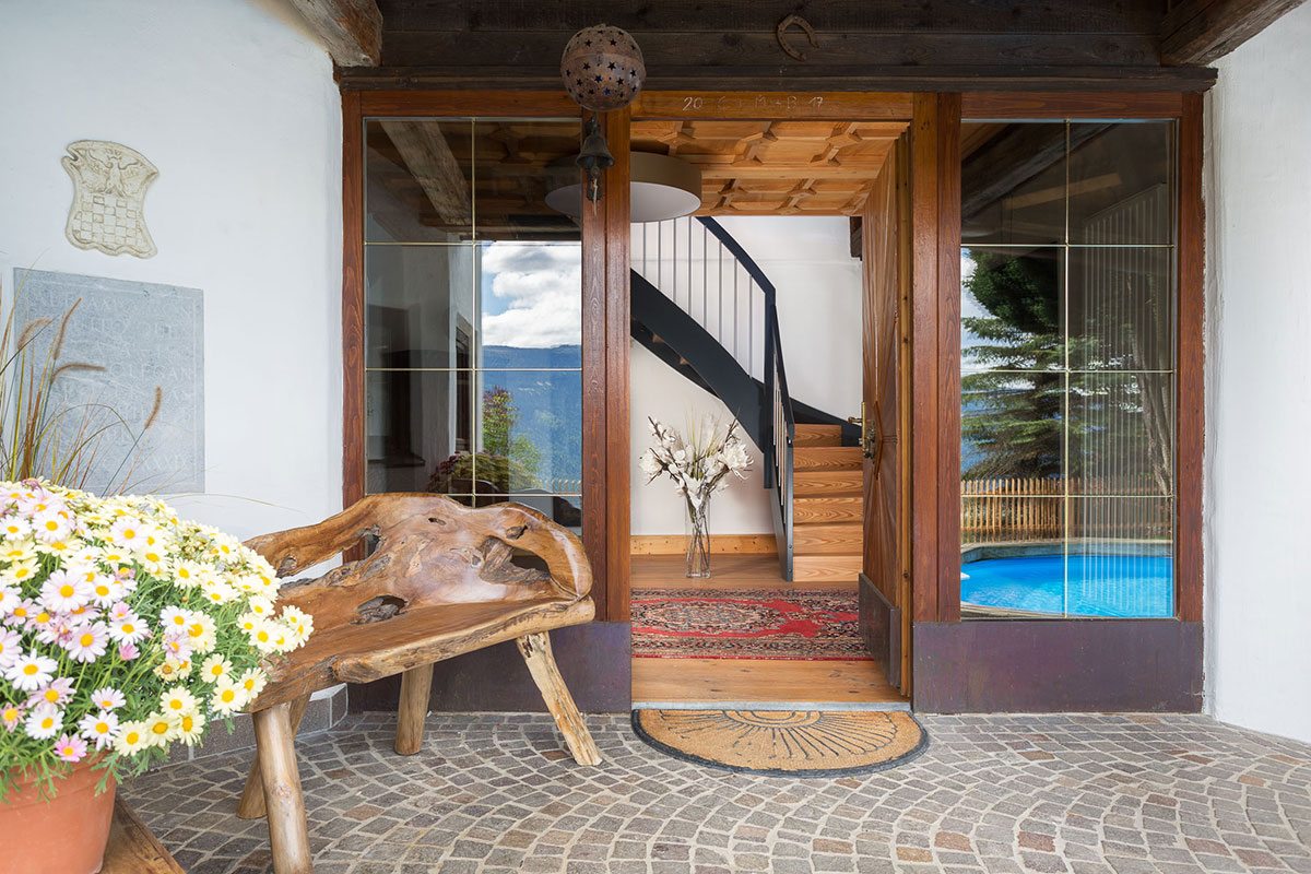 Eingang - Design Ferienhaus Berg Chalet Millstätter See