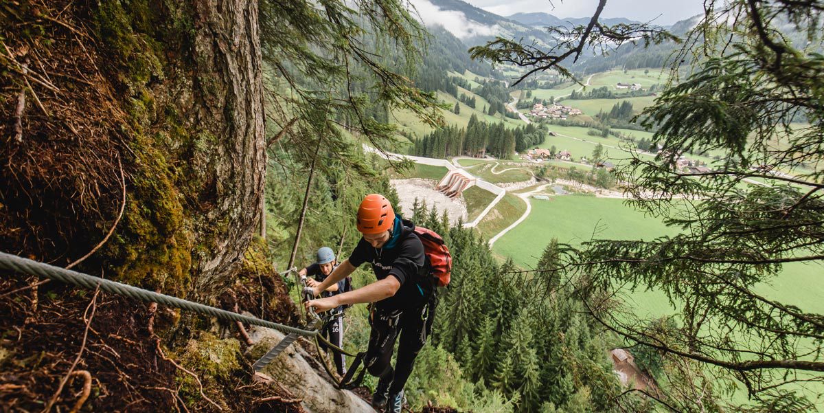 Klettern - Sommerurlaub in Wagrain, Salzburg