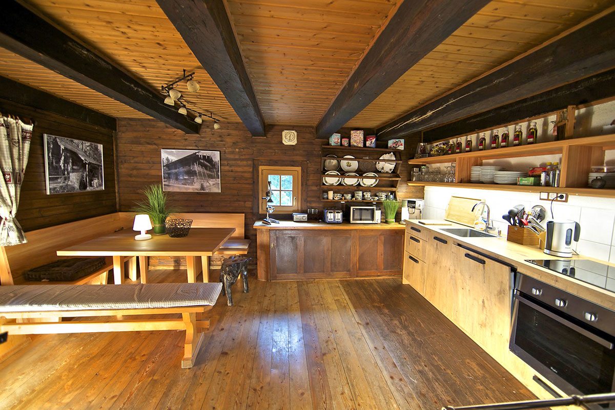 Küche - Design Ferienhaus Almhütte XL Ski Amadé, St. Veit im Pongau
