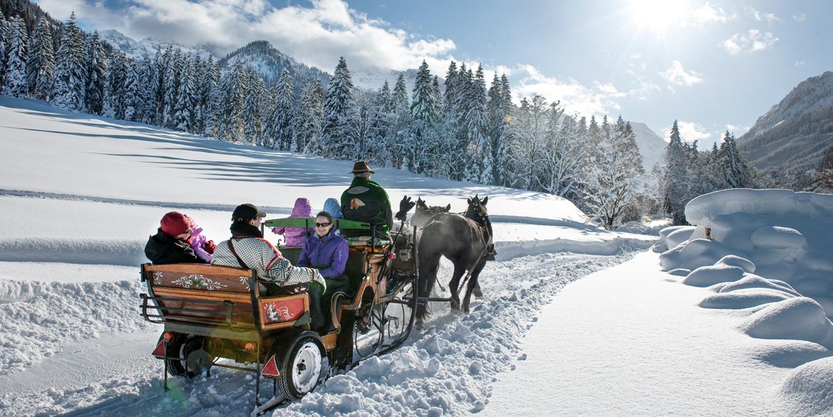 Pferdeschlitten - Winter- & Skiurlaub in Wagrain, Ski amadé