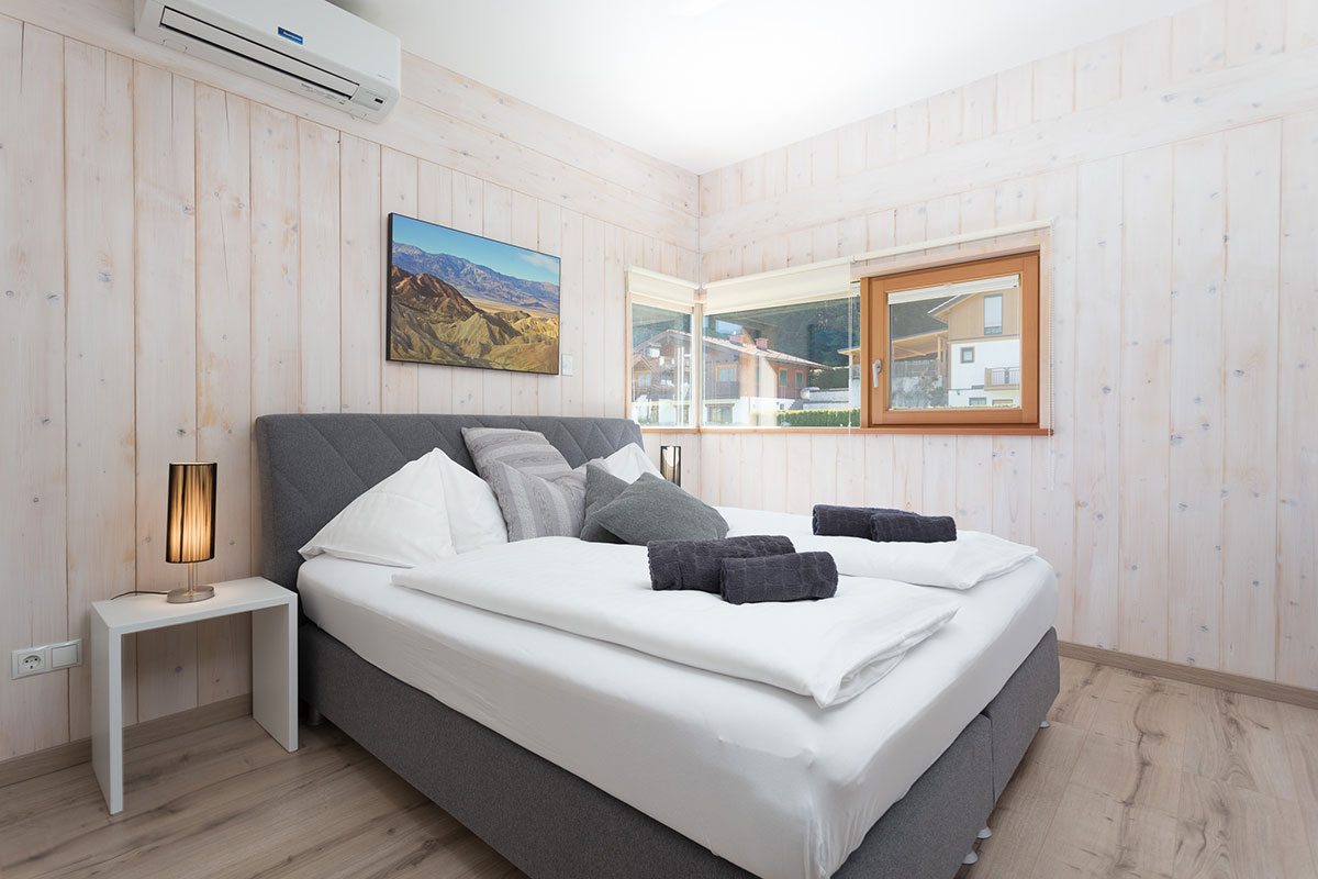 Schlafzimmer - Design Ferienhaus Chalet Altenmarkt-Zauchensee, Ski amadé