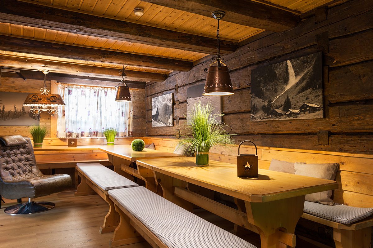 Wohnzimmer - Design Ferienhaus Almhütte XL Ski Amadé, St. Veit im Pongau
